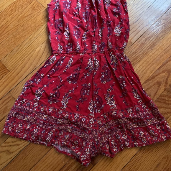 Red romper - Picture 2 of 3